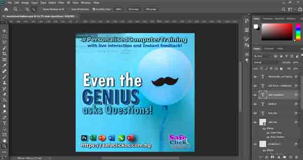 Photoshop screen