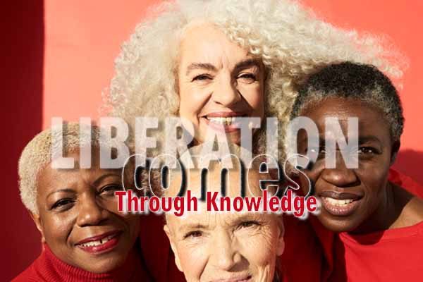 A group of elderly women