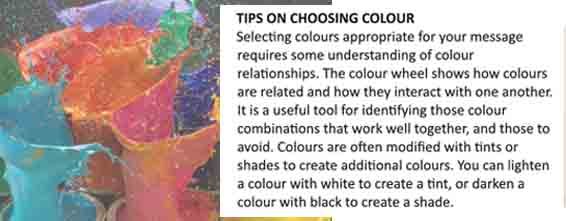 Tips on Choosing colour